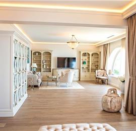 11 bedroom seafront villa with infinity pool near Budvar, sleeps 22